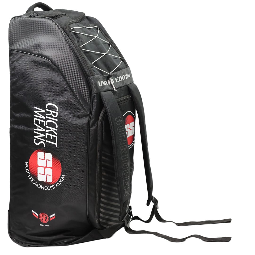 SS Limited Edition Wheelie Cricket Kit Bag-4