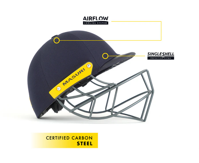 Masuri C-Line Plus Steel Cricket Helmet-4