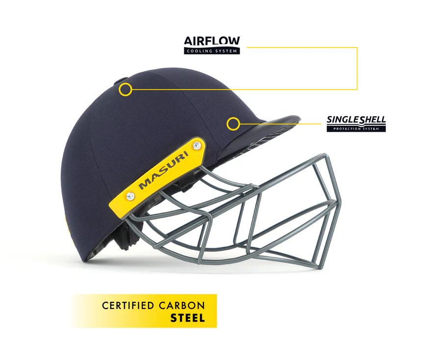 Masuri C-LINE Junior Steel Cricket Helmet