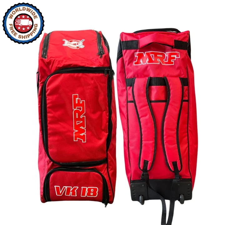 MRF VK 18 SR Compact Cricket Kit Bag with wheels-4